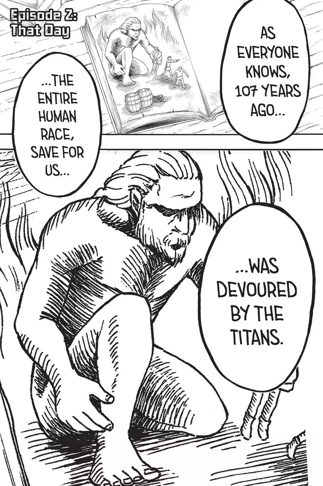 Attack on Titan Manga Manga Chapter - 2 - image 1
