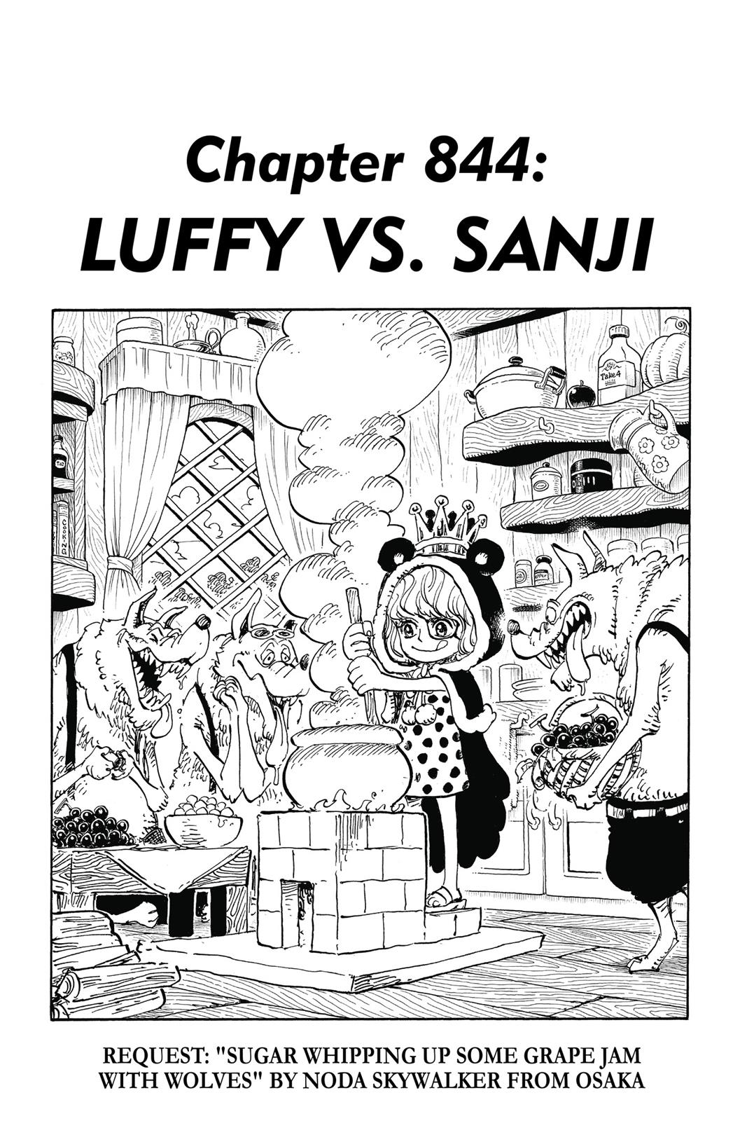 One Piece Manga Manga Chapter - 844 - image 1