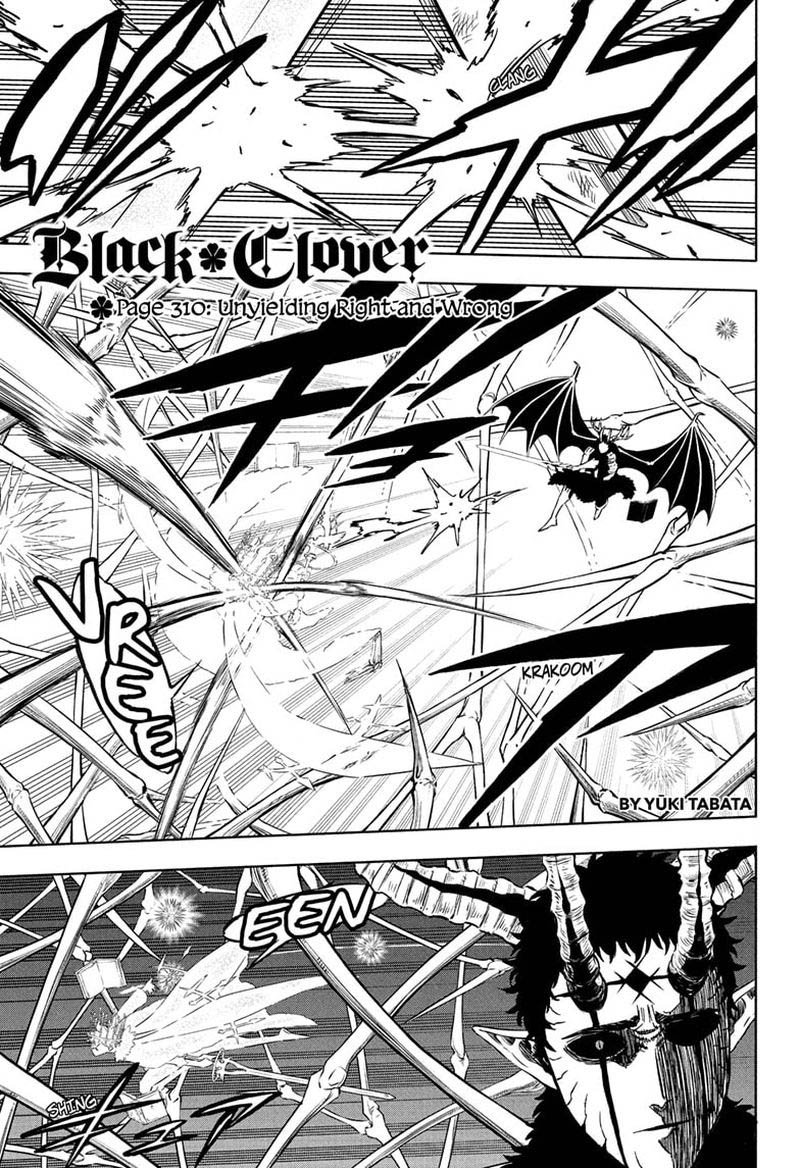 Black Clover Manga Manga Chapter - 310 - image 1
