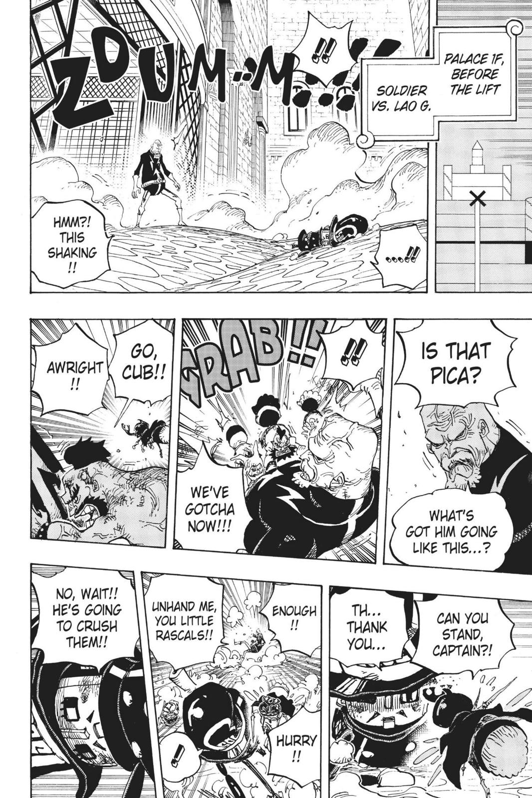 One Piece Manga Manga Chapter - 739 - image 16