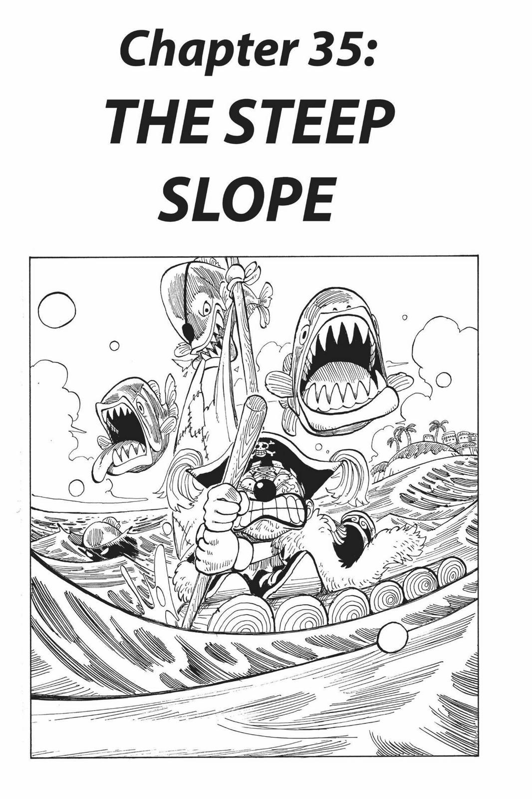 One Piece Manga Manga Chapter - 35 - image 1