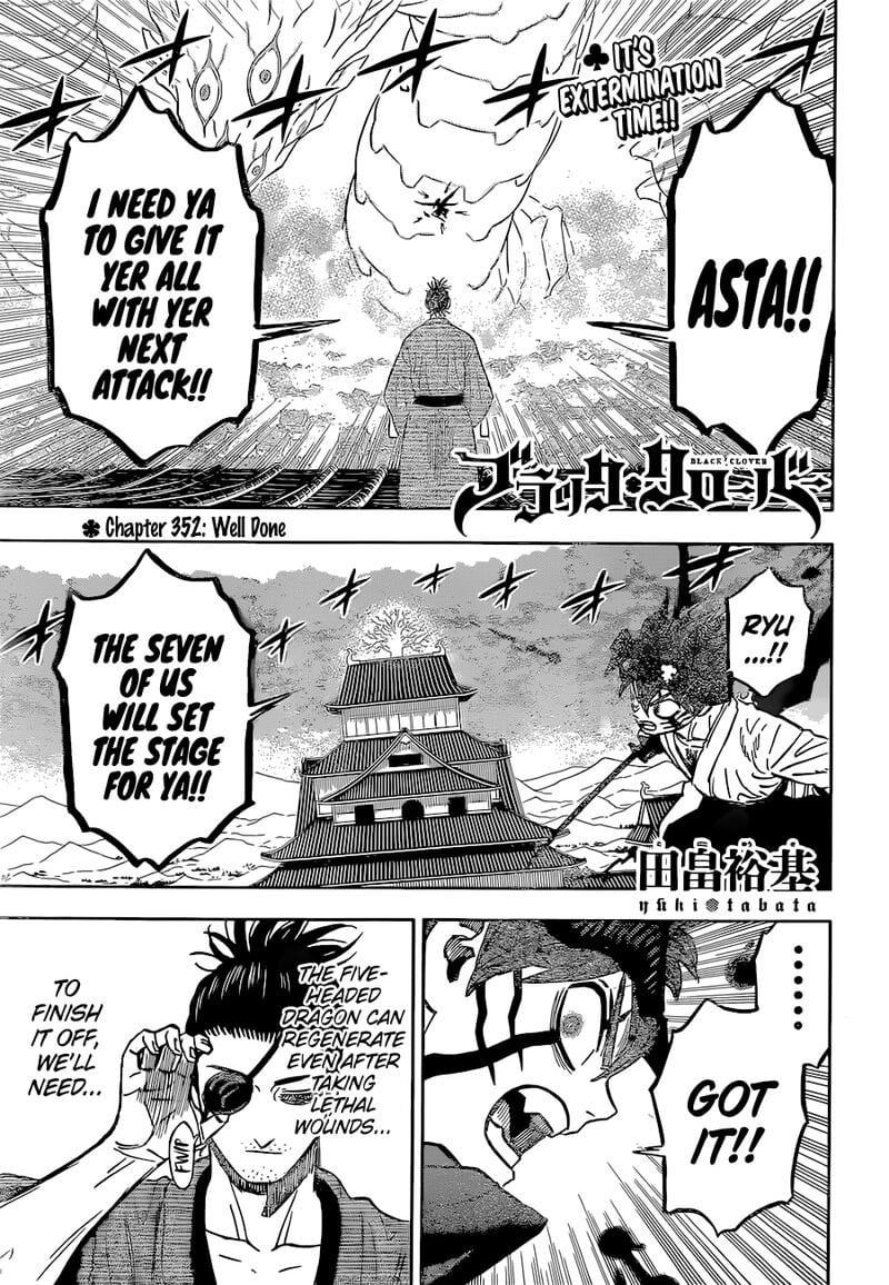 Black Clover Manga Manga Chapter - 352 - image 1