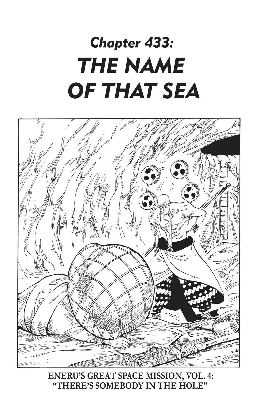 One Piece Manga Manga Chapter - 433 - image 1