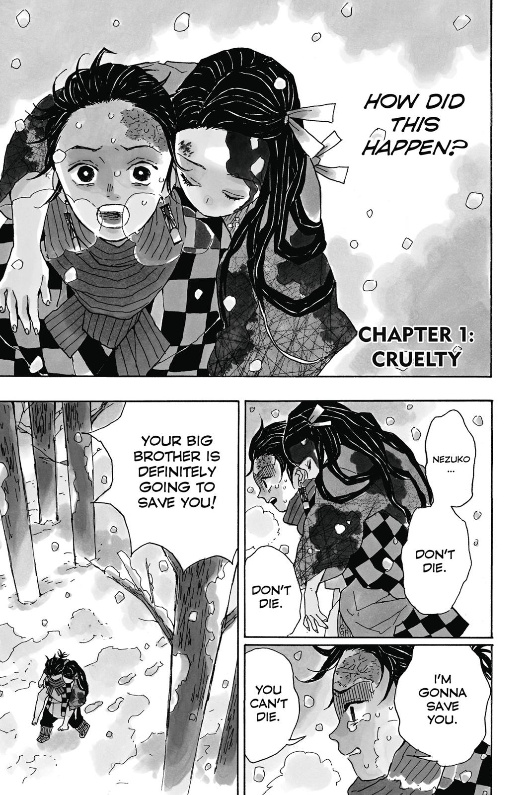 Demon Slayer Manga Manga Chapter - 1 - image 3