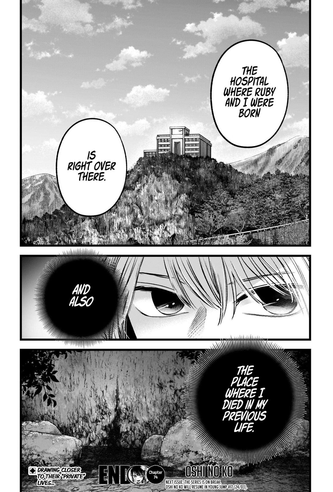 Oshi No Ko Manga Manga Chapter - 74 - image 19