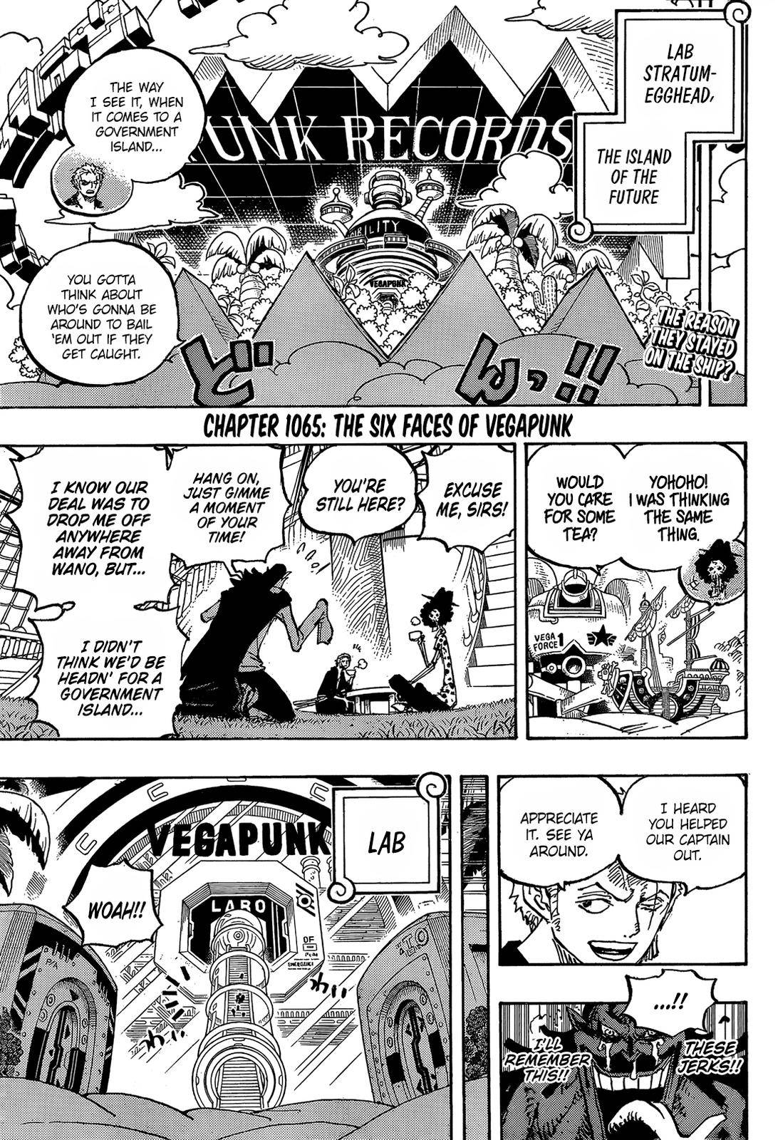 One Piece Manga Manga Chapter - 1065 - image 4