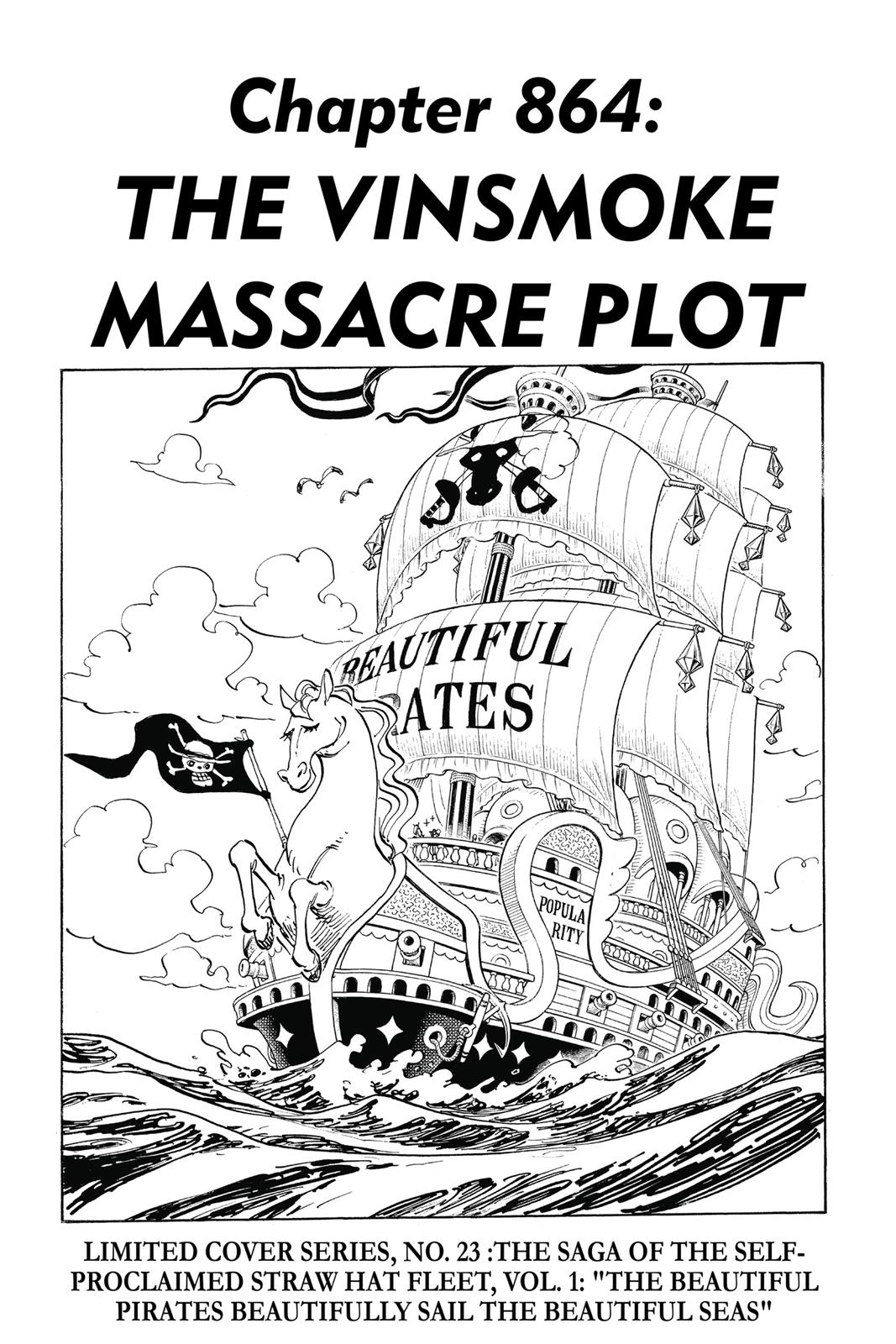 One Piece Manga Manga Chapter - 864 - image 1