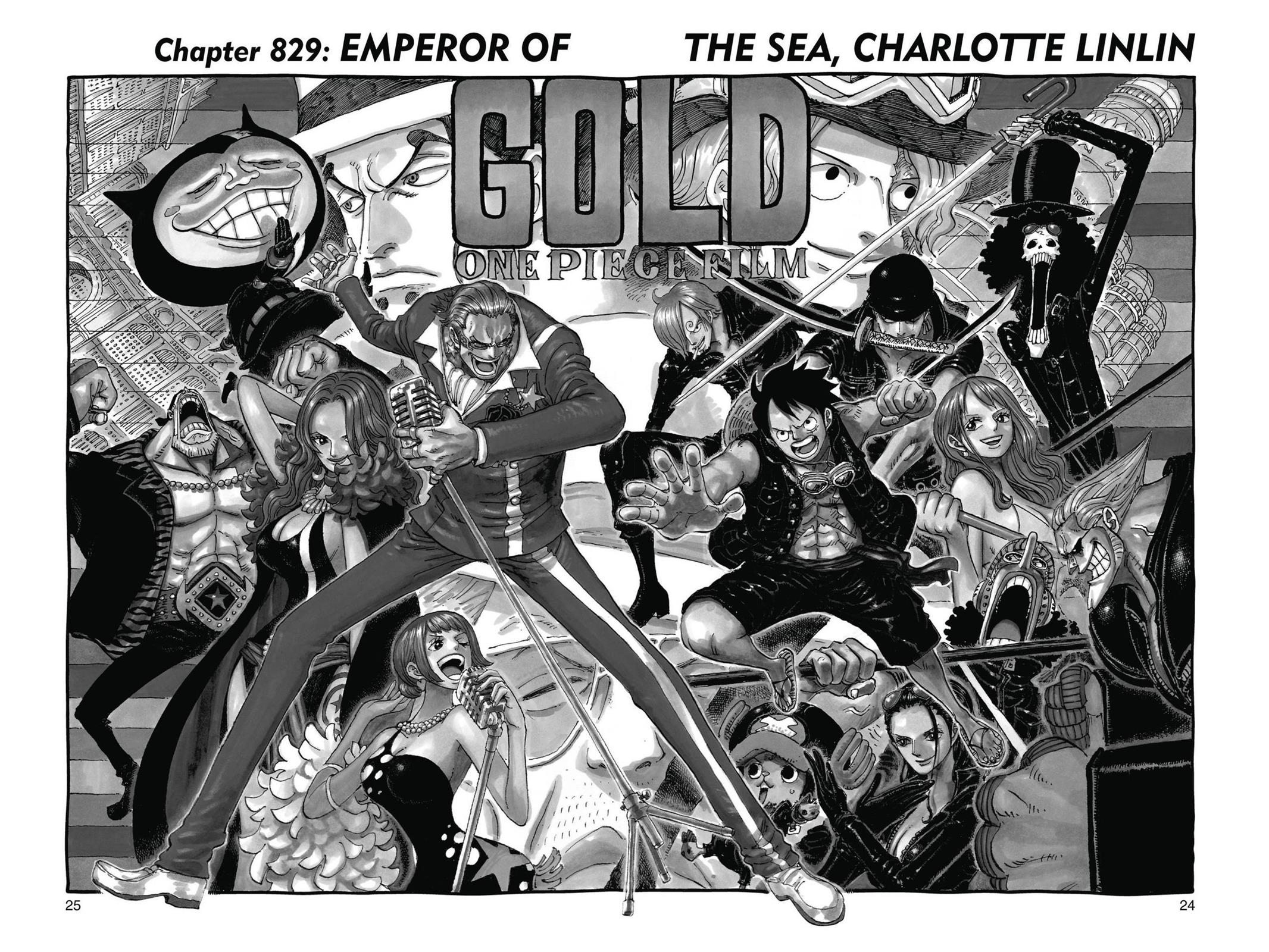 One Piece Manga Manga Chapter - 829 - image 1