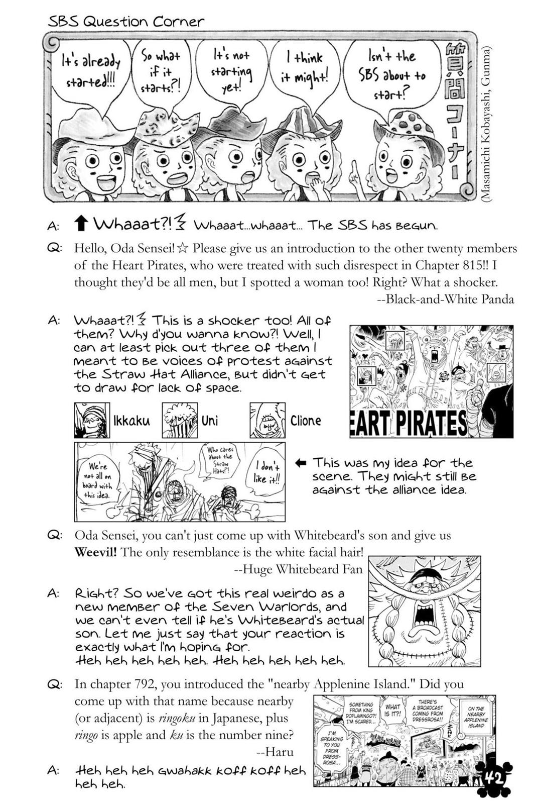 One Piece Manga Manga Chapter - 829 - image 16