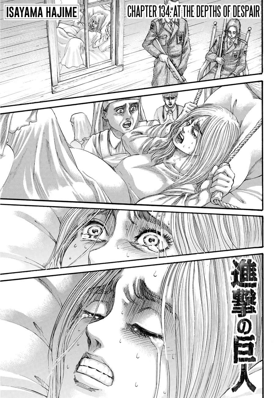 Attack on Titan Manga Manga Chapter - 134 - image 1