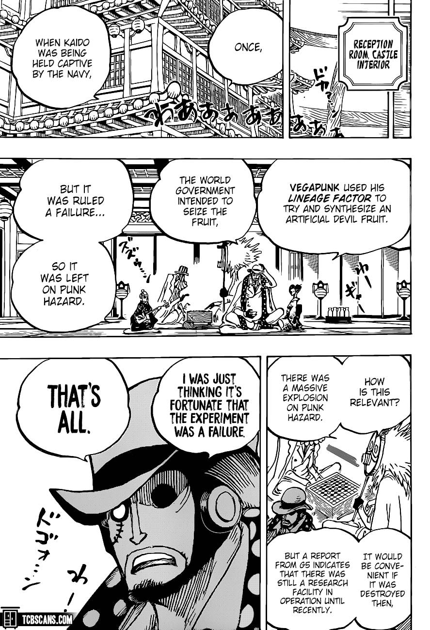 One Piece Manga Manga Chapter - 1007 - image 16