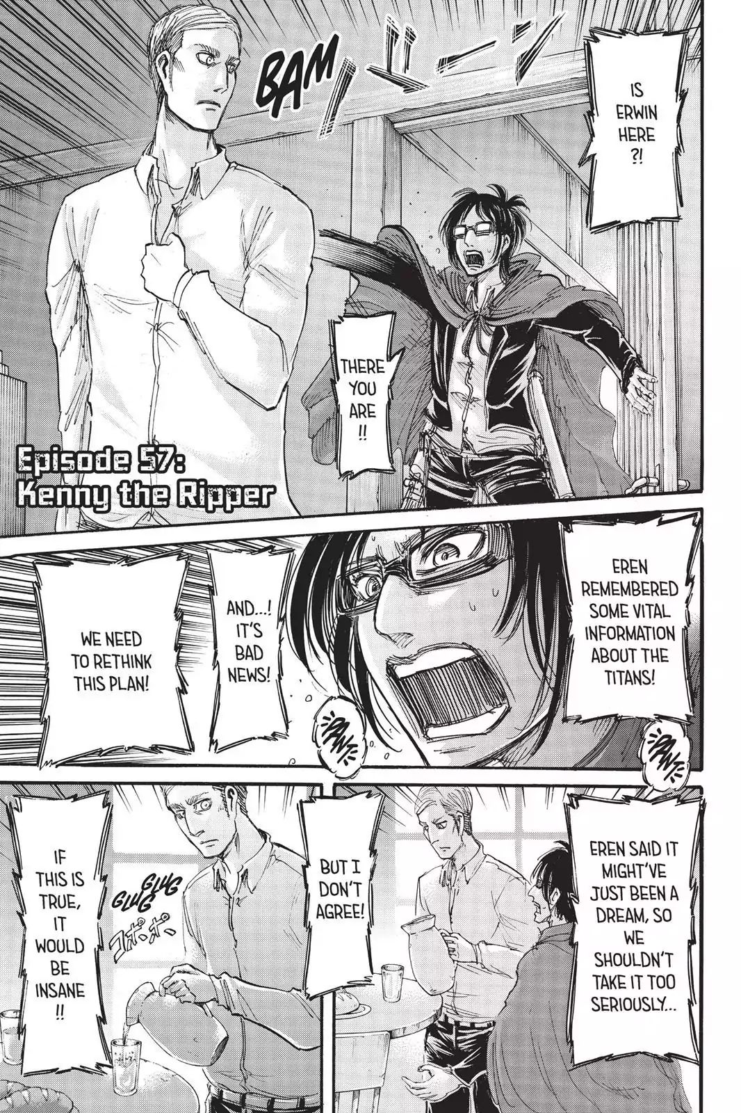 Attack on Titan Manga Manga Chapter - 57 - image 1