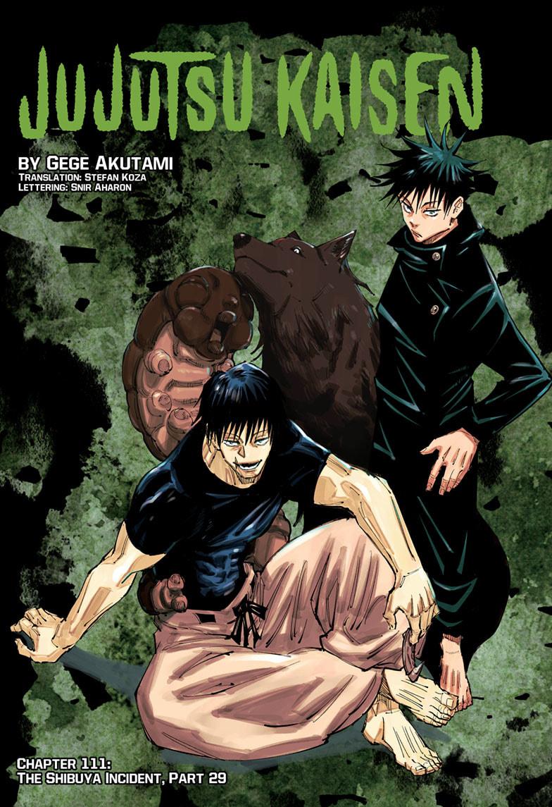 Jujutsu Kaisen Manga Chapter - 111 - image 1