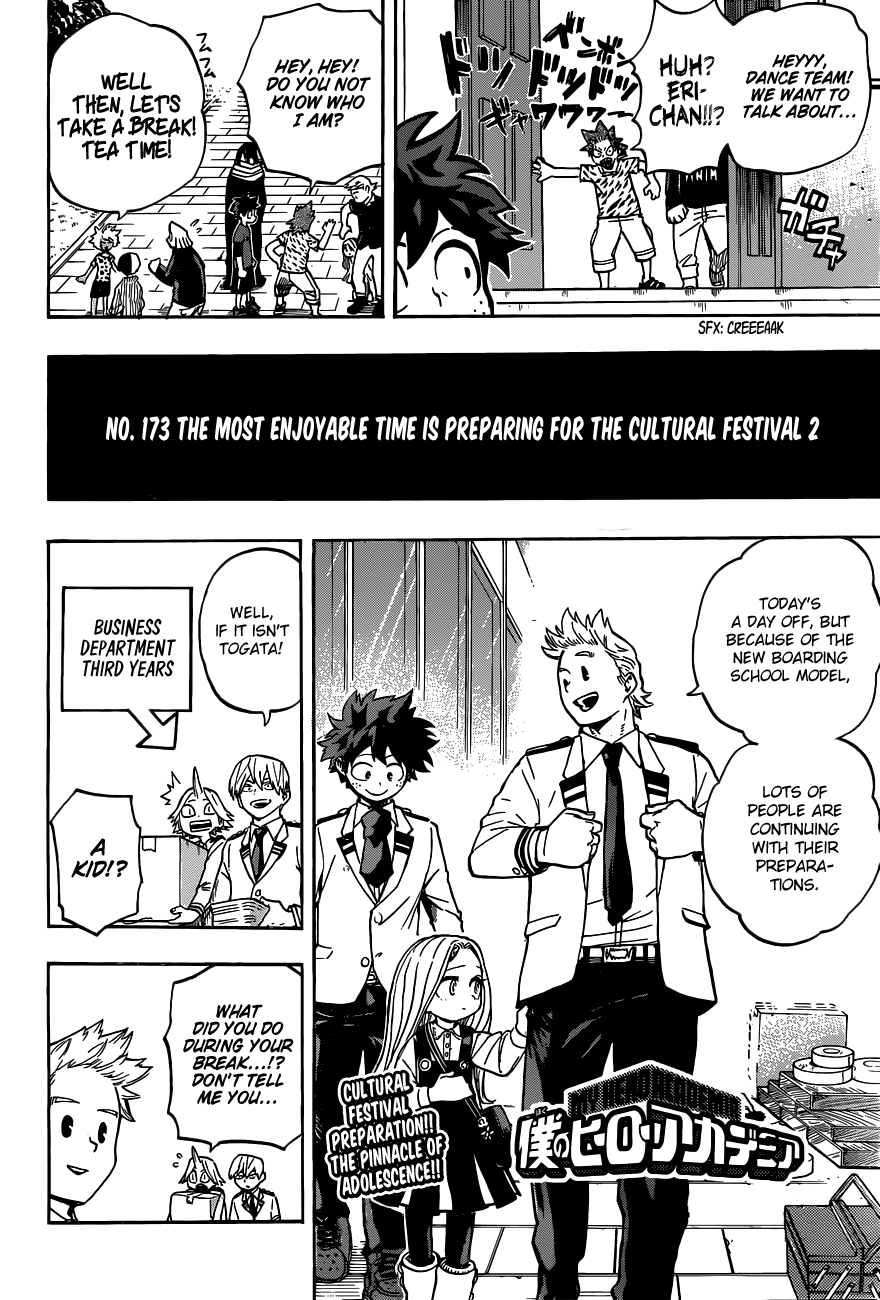 My Hero Academia Manga Manga Chapter - 173 - image 5