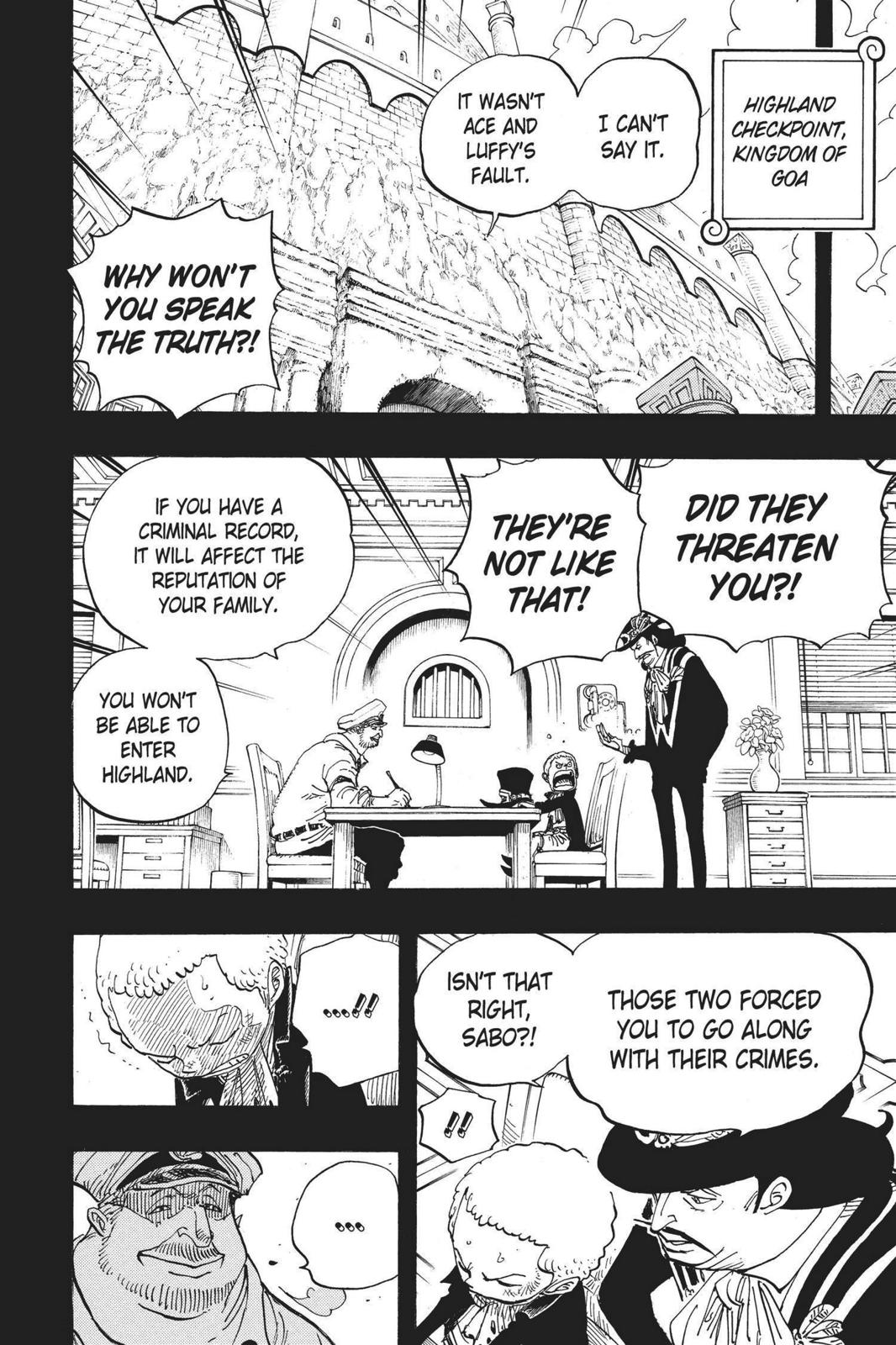 One Piece Manga Manga Chapter - 586 - image 4
