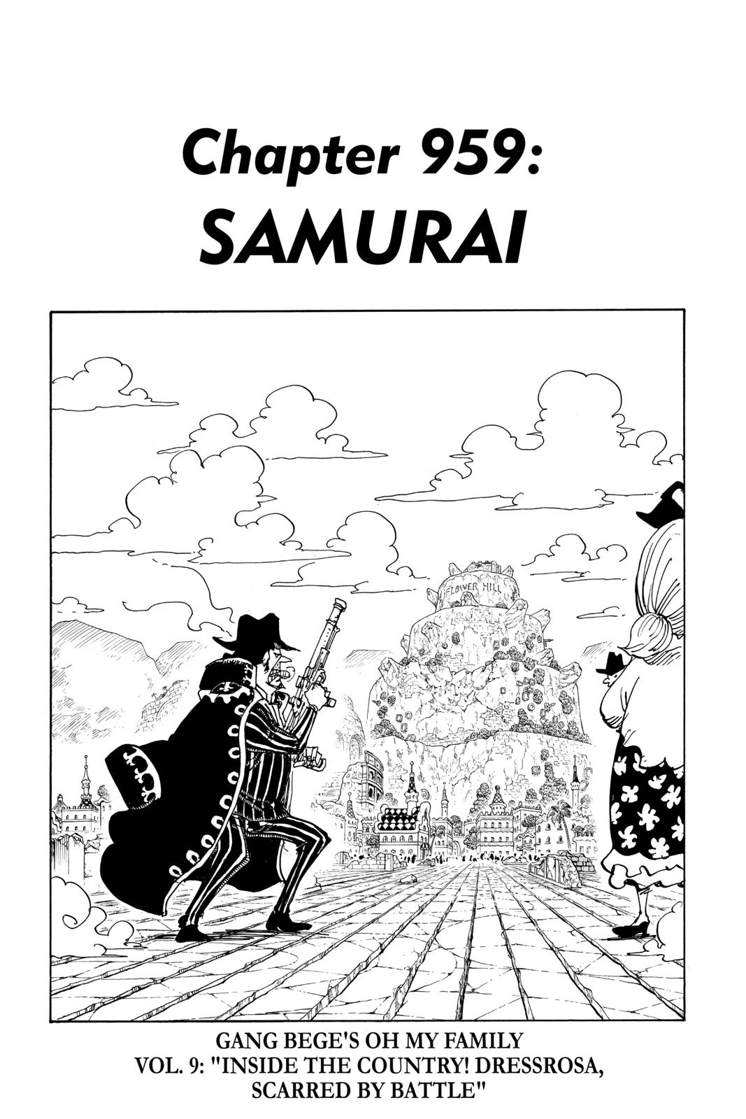 One Piece Manga Manga Chapter - 959 - image 1