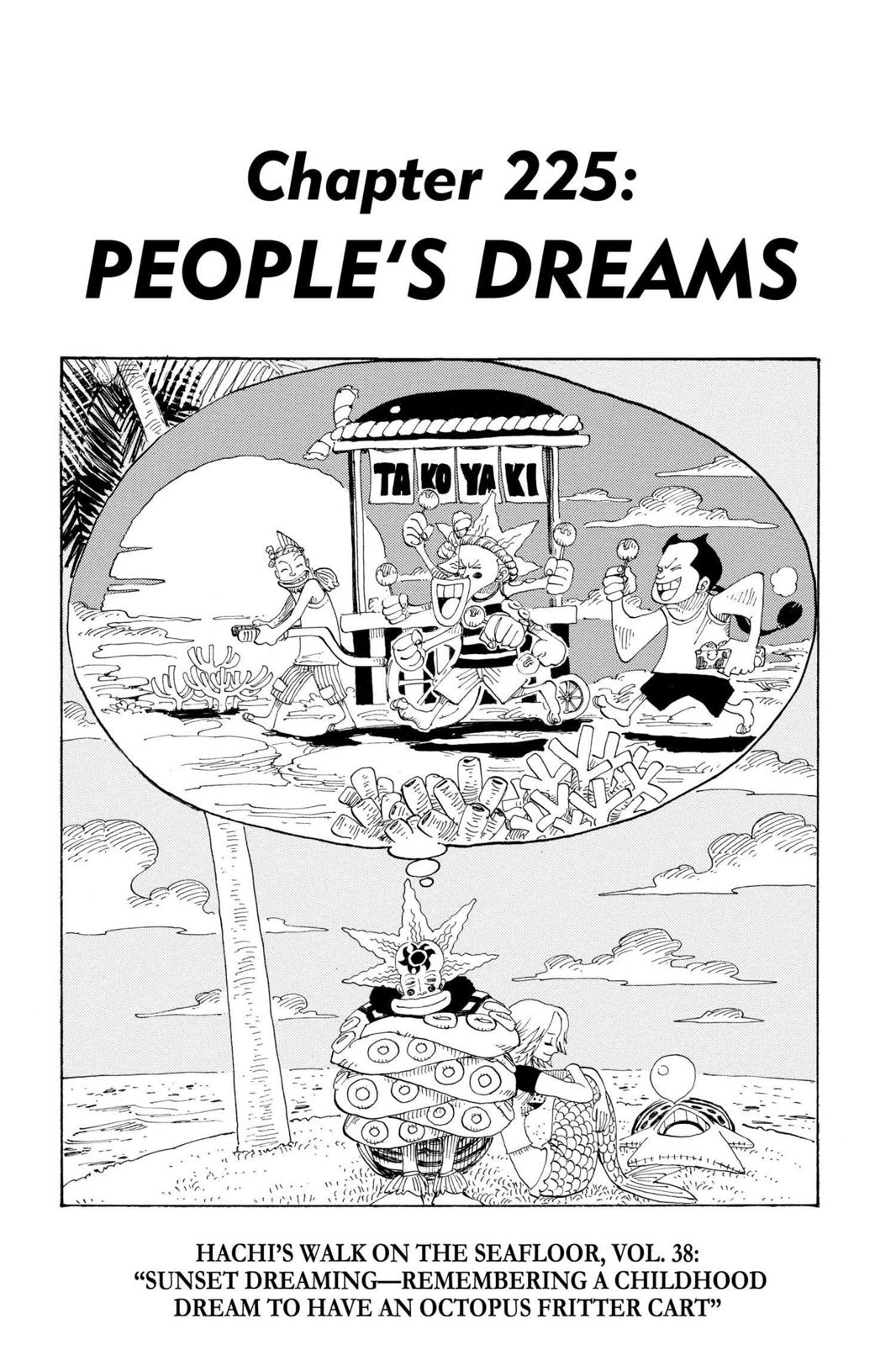 One Piece Manga Manga Chapter - 225 - image 1