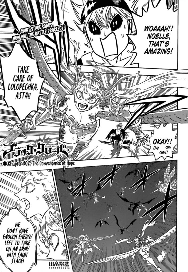 Black Clover Manga Manga Chapter - 302 - image 1