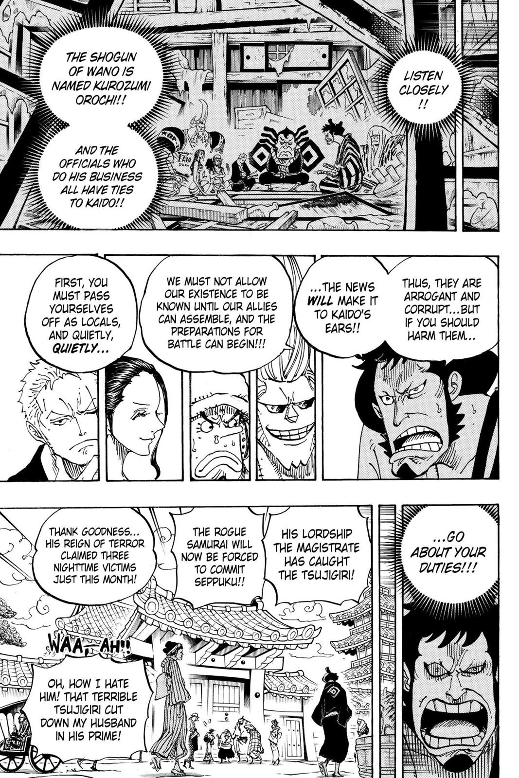 One Piece Manga Manga Chapter - 909 - image 12
