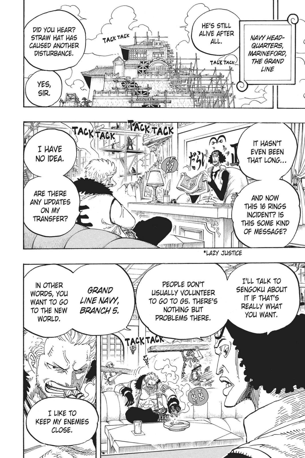 One Piece Manga Manga Chapter - 594 - image 5