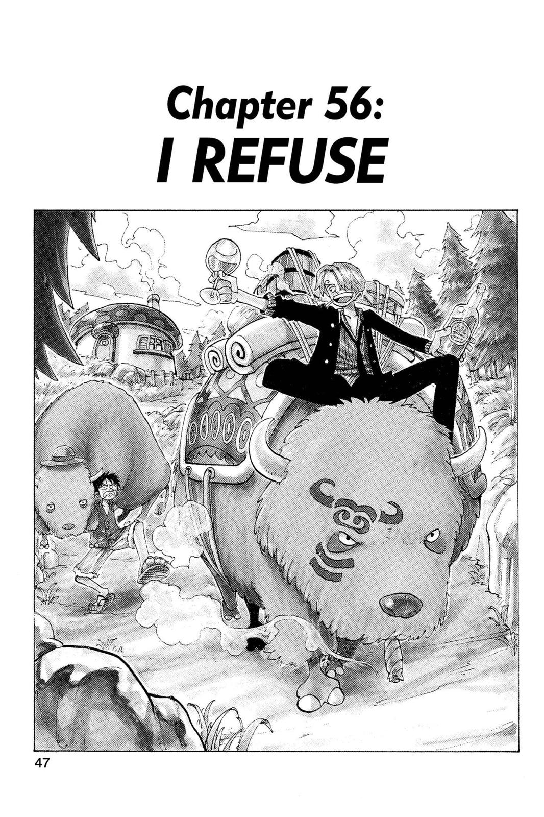 One Piece Manga Manga Chapter - 56 - image 1