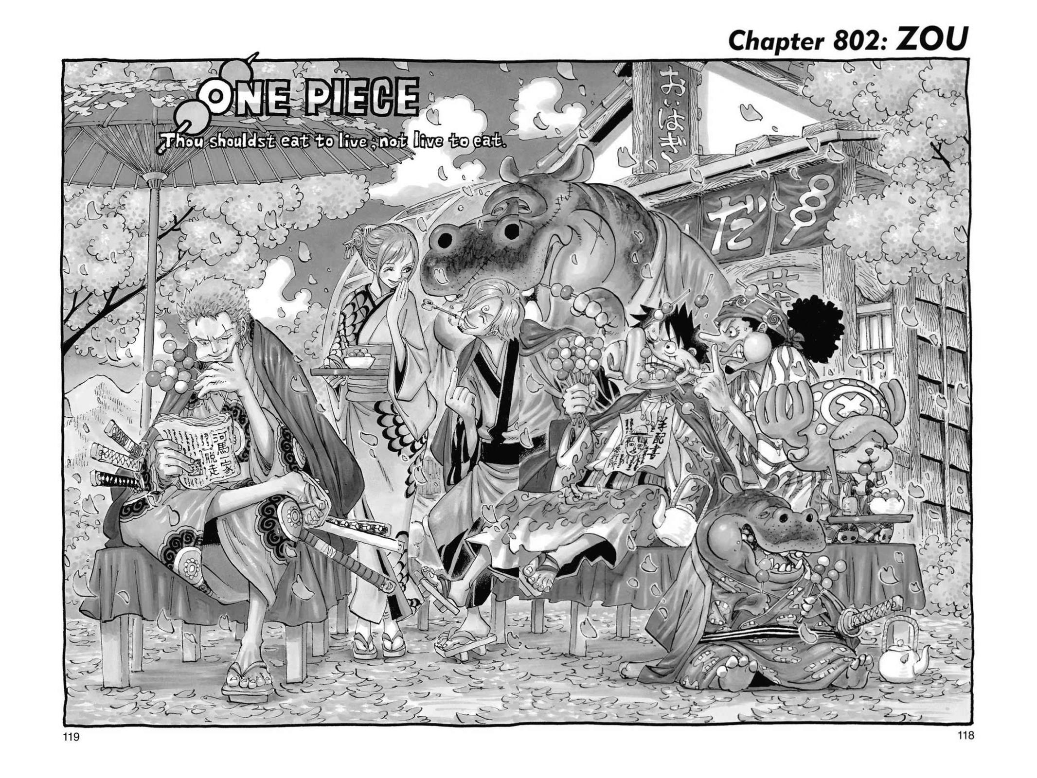 One Piece Manga Manga Chapter - 802 - image 1