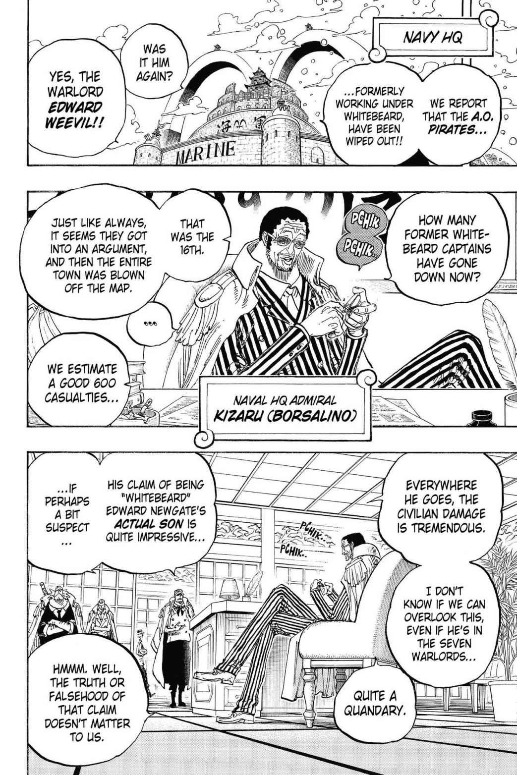 One Piece Manga Manga Chapter - 802 - image 6