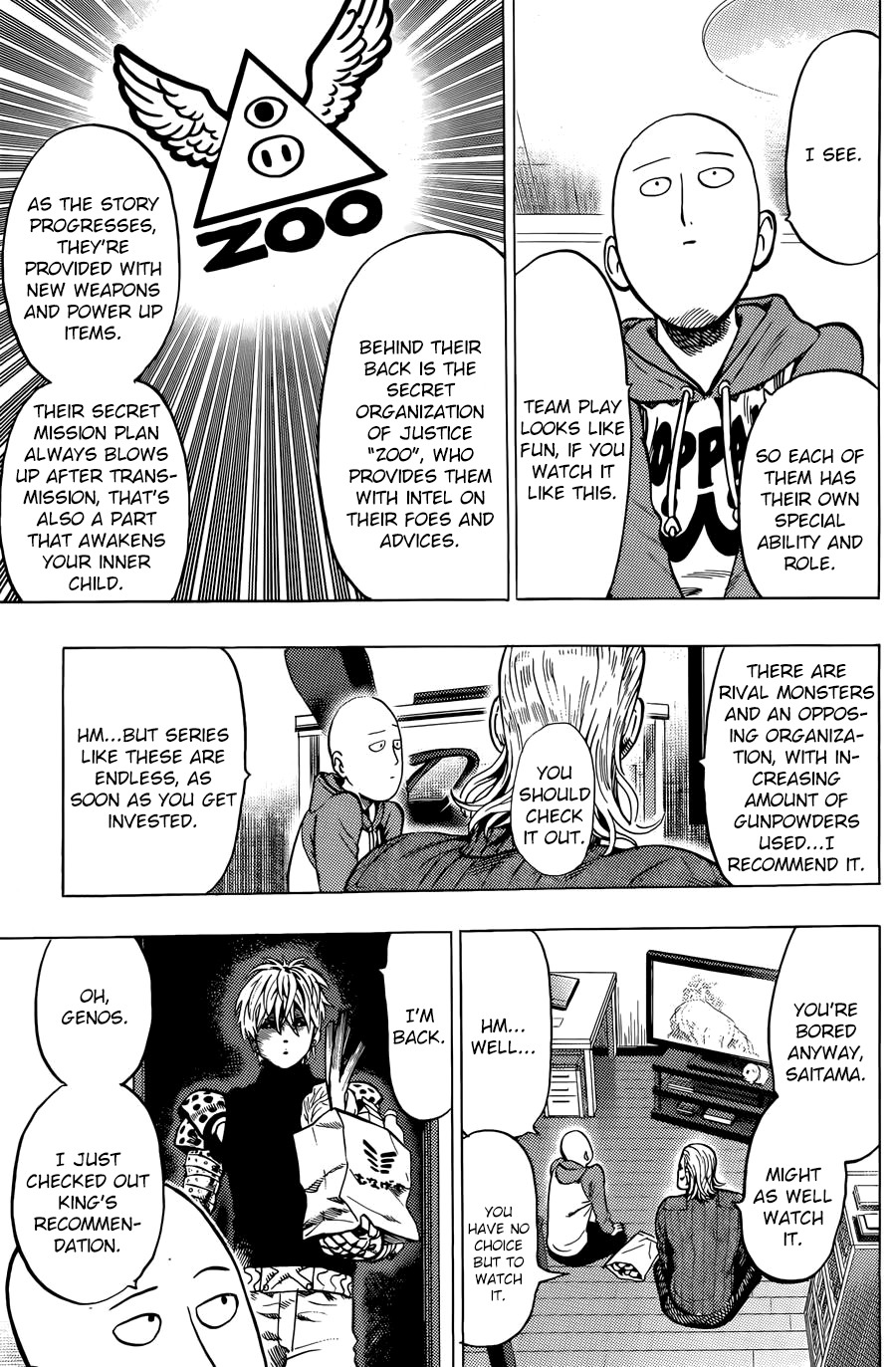 One Punch Man Manga Manga Chapter - 61.1 - image 5