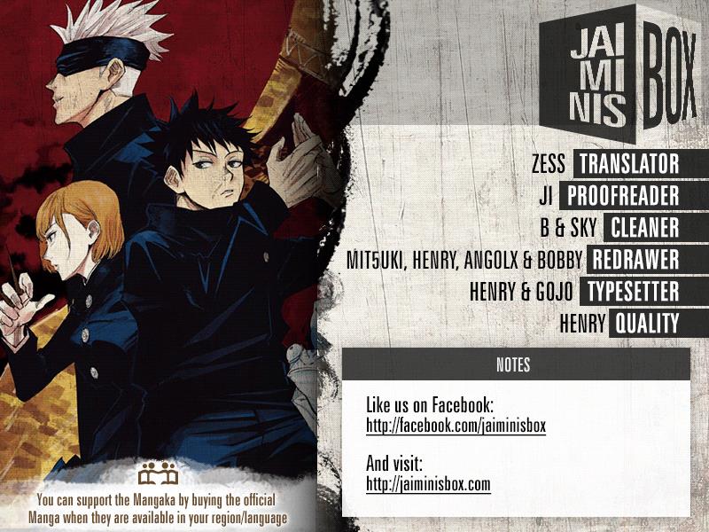 Jujutsu Kaisen Manga Chapter - 87 - image 2