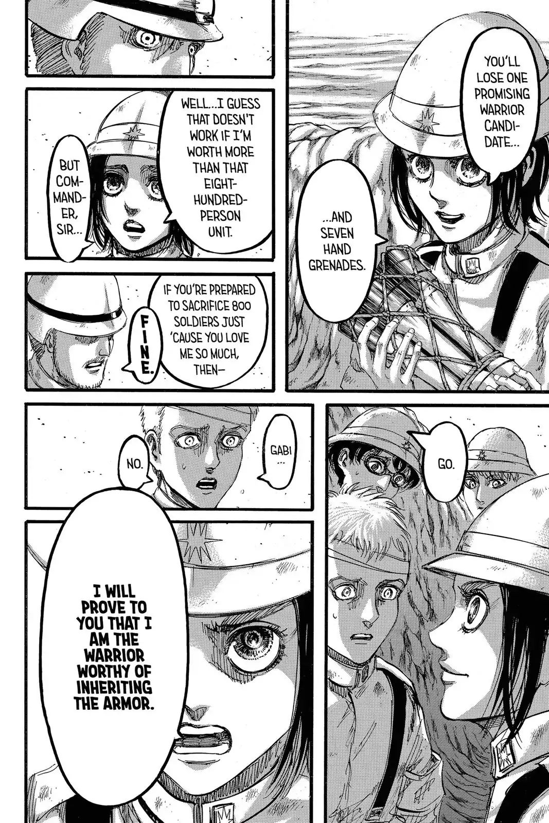 Attack on Titan Manga Manga Chapter - 91 - image 32