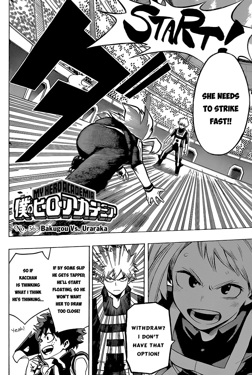 My Hero Academia Manga Manga Chapter - 36 - image 5