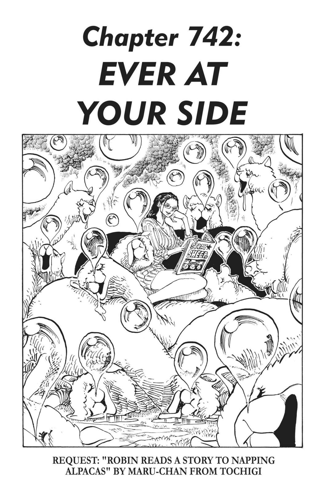 One Piece Manga Manga Chapter - 742 - image 1