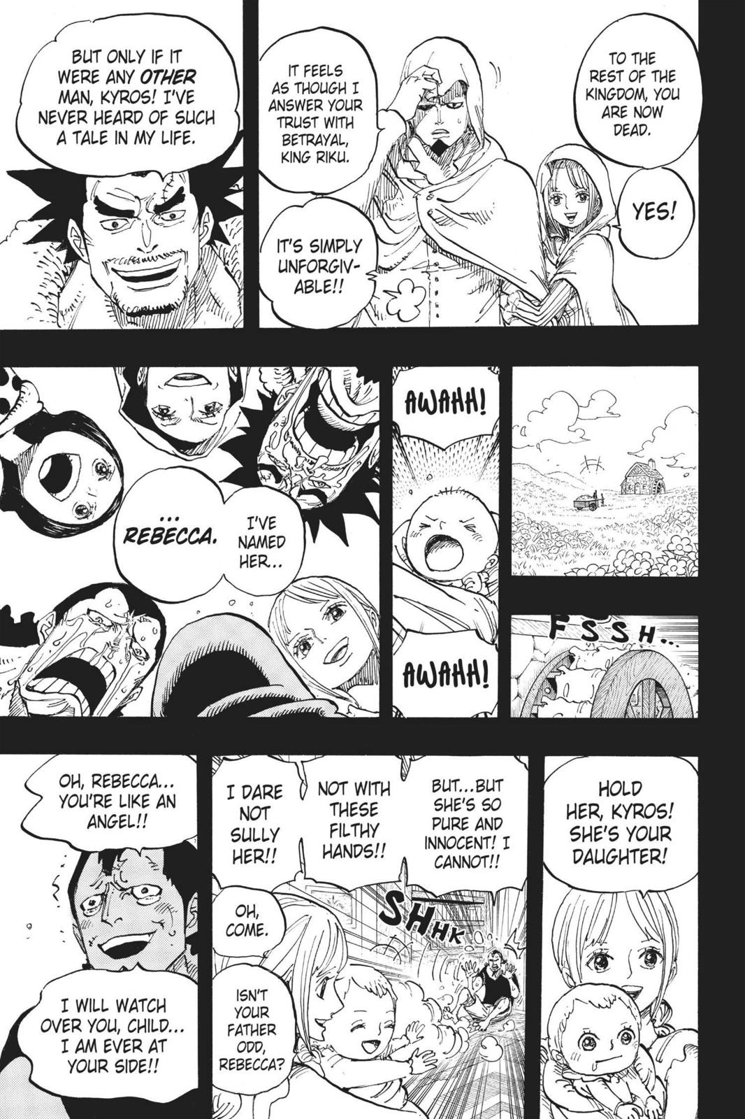 One Piece Manga Manga Chapter - 742 - image 7