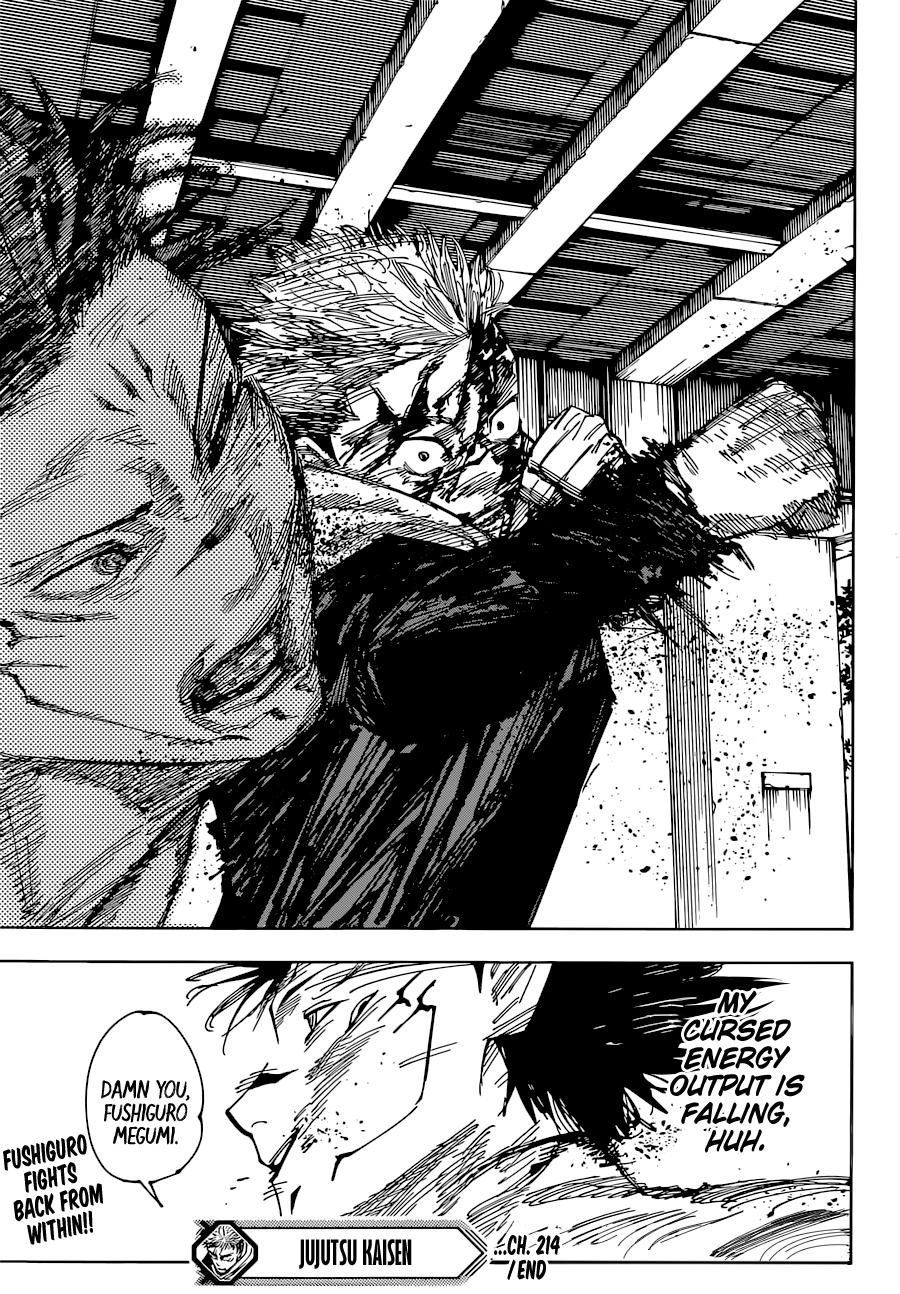 Jujutsu Kaisen Manga Chapter - 214 - image 17