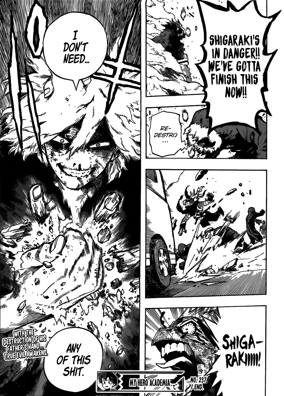 My Hero Academia Manga Manga Chapter - 237 - image 16
