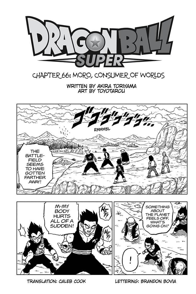 Dragon Ball Super Manga Manga Chapter - 66 - image 1