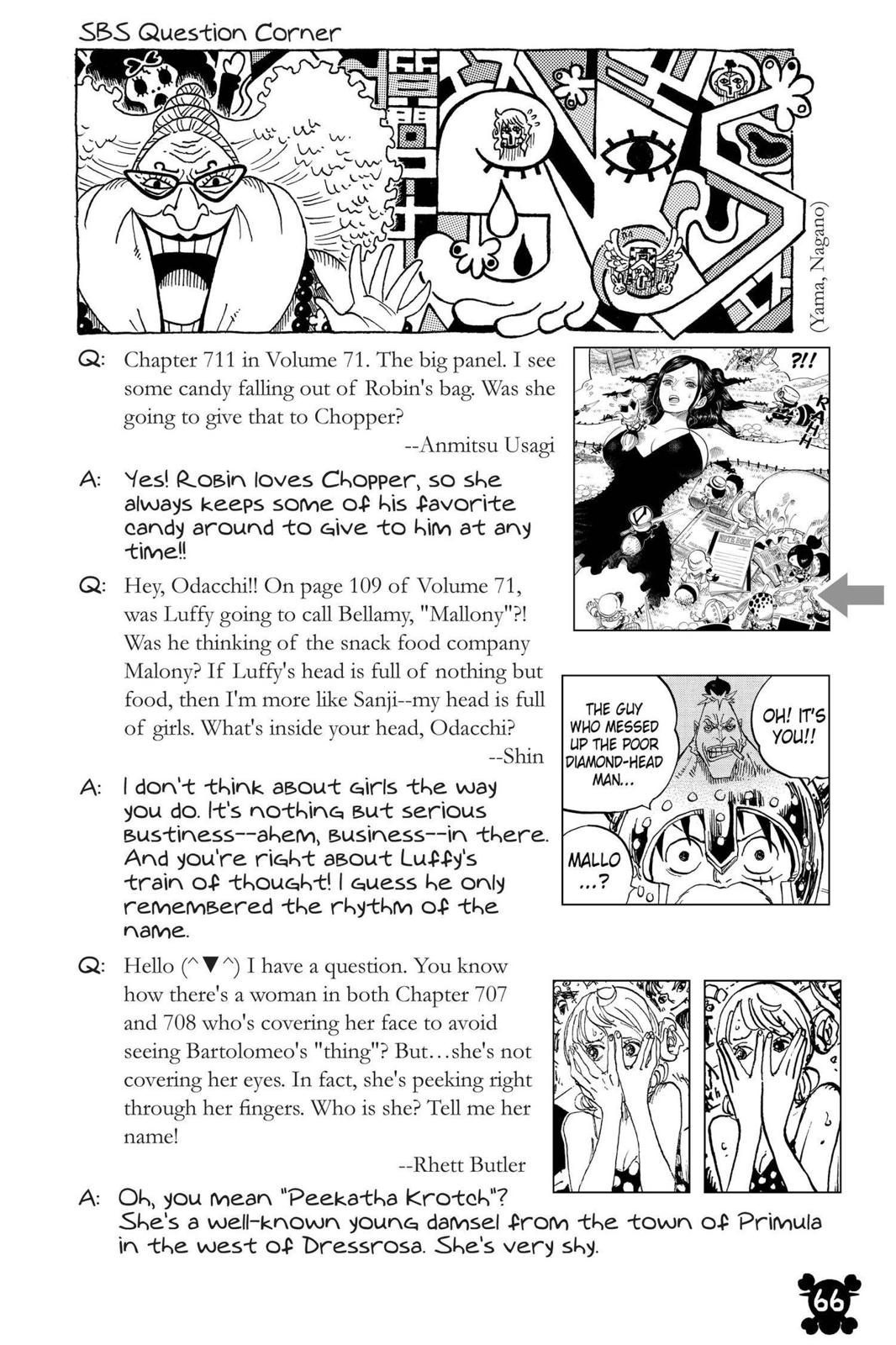 One Piece Manga Manga Chapter - 724 - image 20