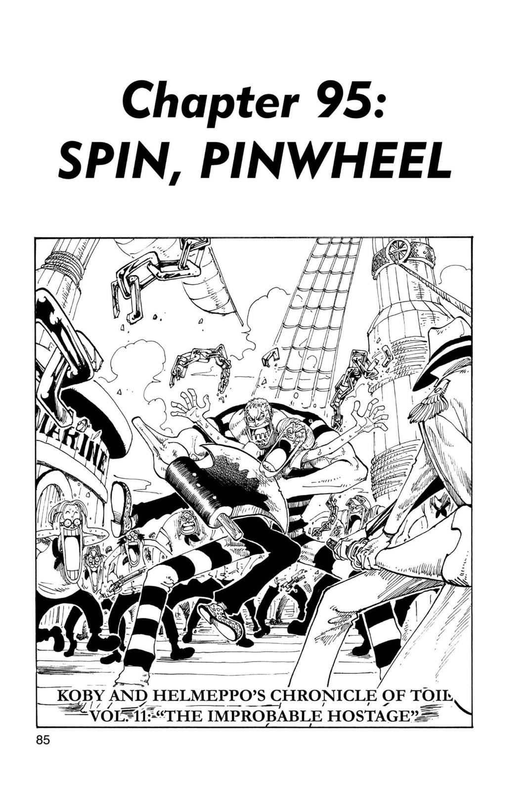 One Piece Manga Manga Chapter - 95 - image 1