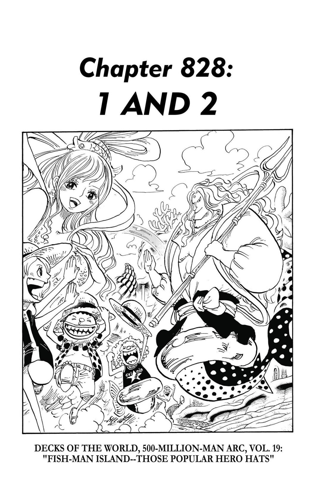 One Piece Manga Manga Chapter - 828 - image 8