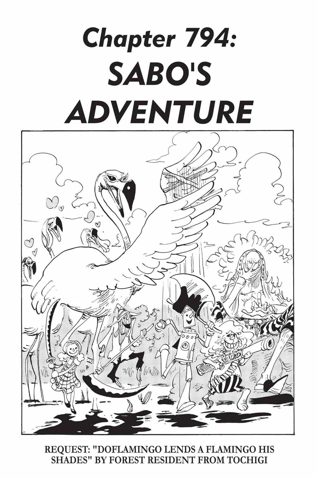 One Piece Manga Manga Chapter - 794 - image 1