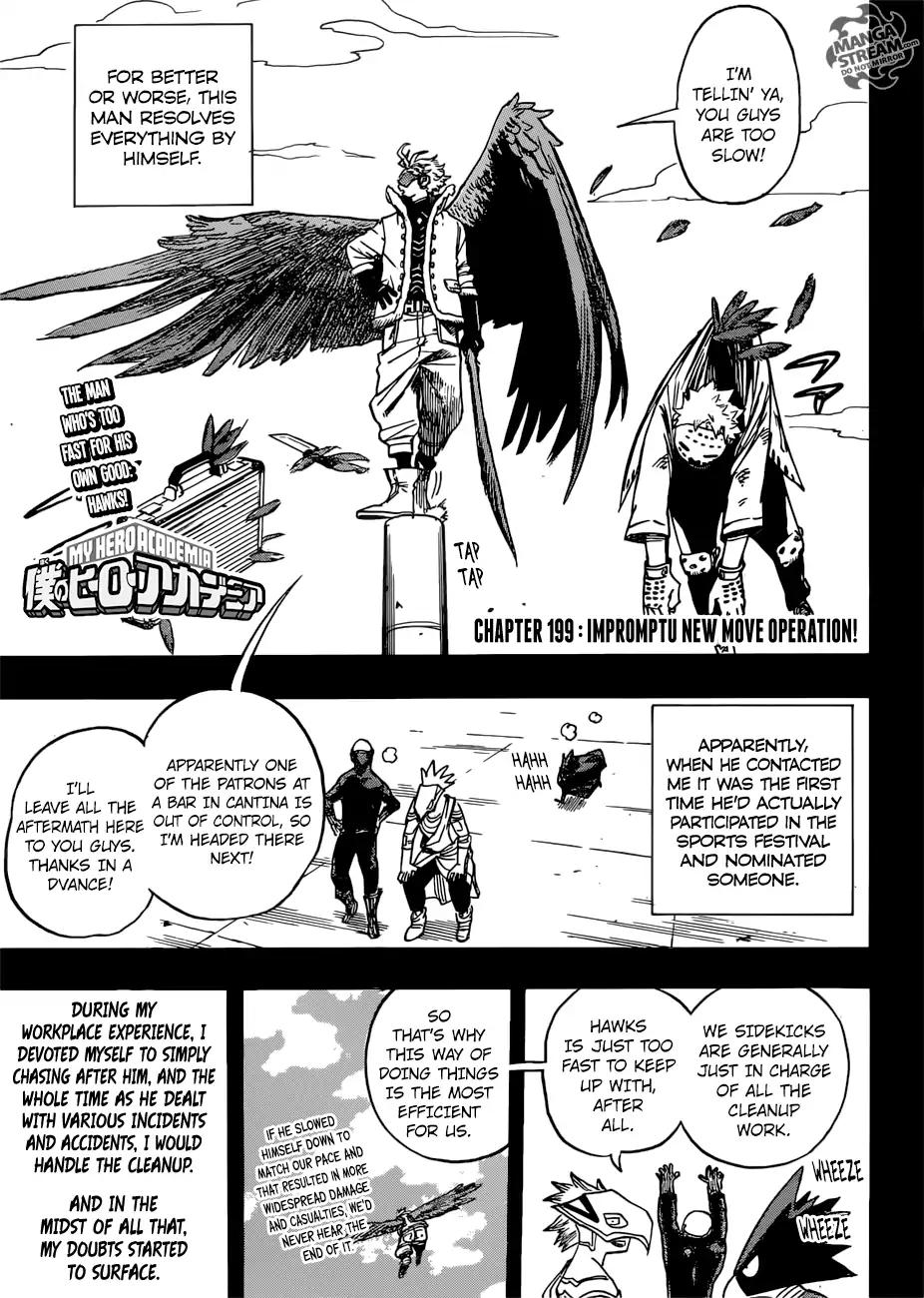 My Hero Academia Manga Manga Chapter - 199 - image 1
