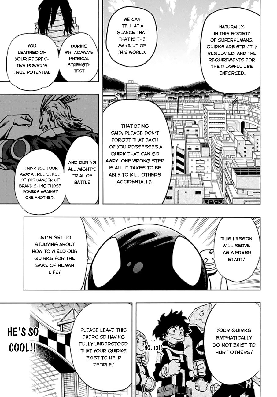 My Hero Academia Manga Manga Chapter - 13 - image 16