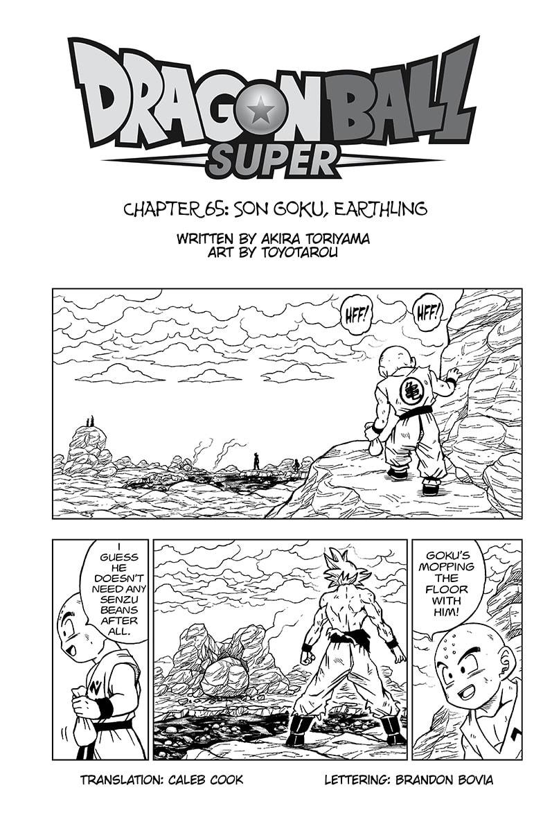 Dragon Ball Super Manga Manga Chapter - 65 - image 1