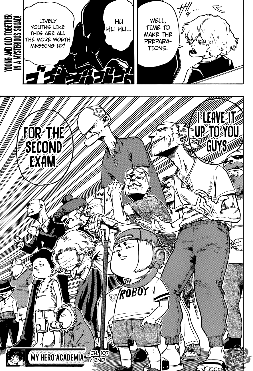 My Hero Academia Manga Manga Chapter - 107 - image 21