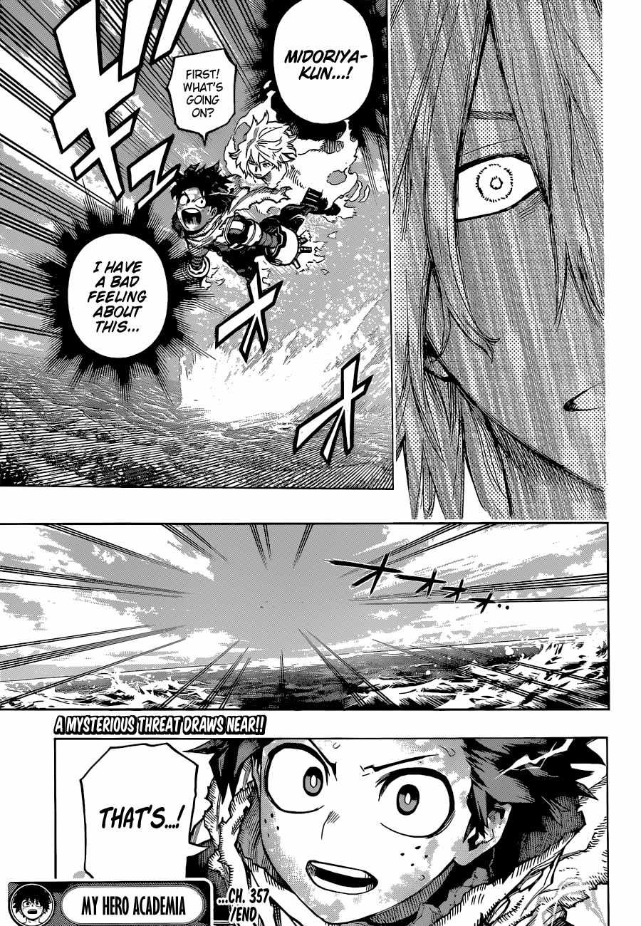 My Hero Academia Manga Manga Chapter - 357 - image 16