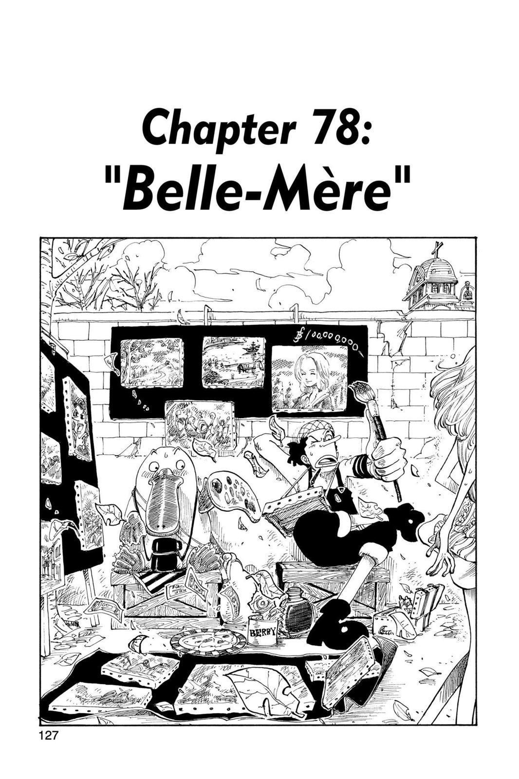 One Piece Manga Manga Chapter - 78 - image 1