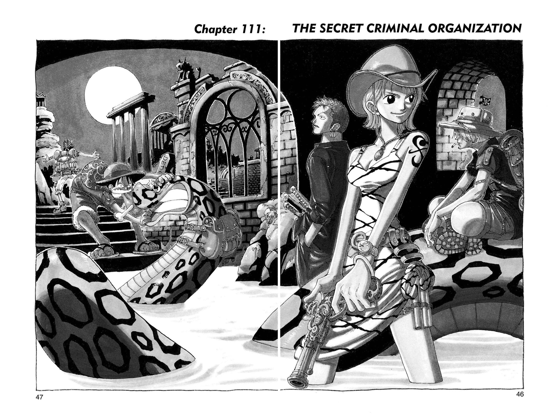 One Piece Manga Manga Chapter - 111 - image 1