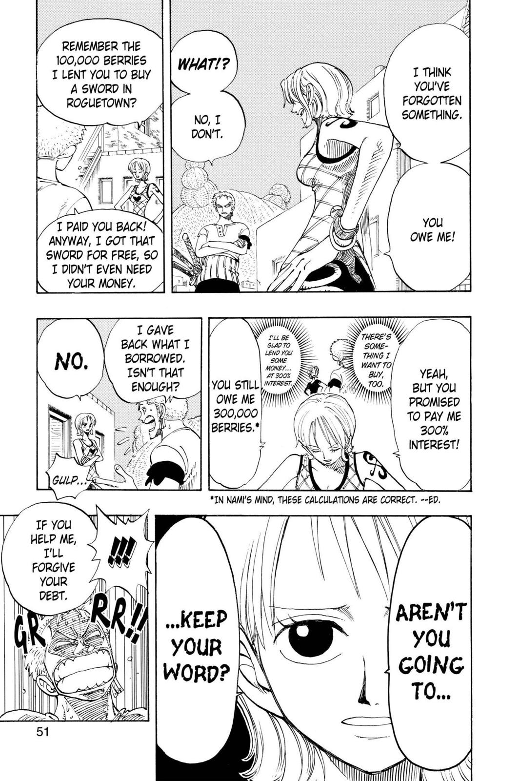 One Piece Manga Manga Chapter - 111 - image 5
