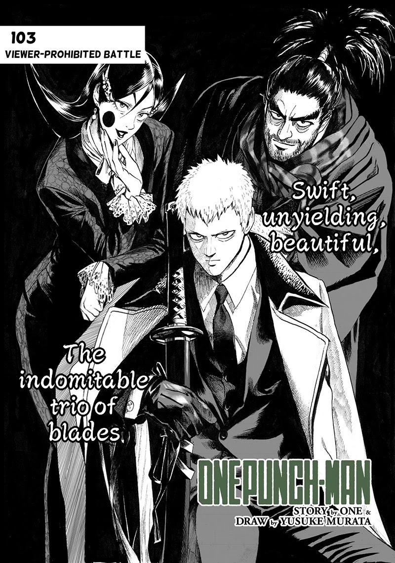 One Punch Man Manga Manga Chapter - 103 - image 1