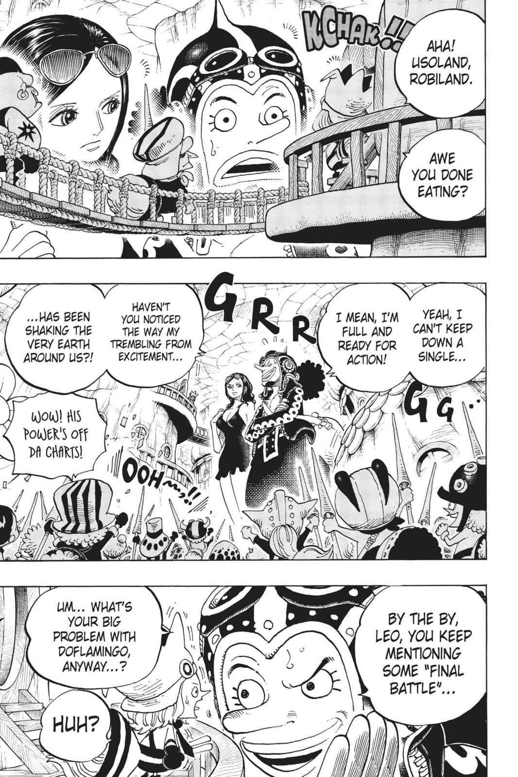 One Piece Manga Manga Chapter - 717 - image 17